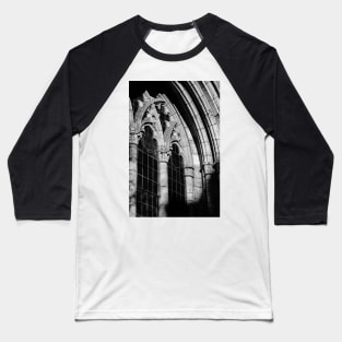 Gothic Window Baseball T-Shirt